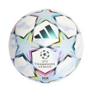 Adidas UCL League J290 26/27 bērnu futbola bumba, balta/zila