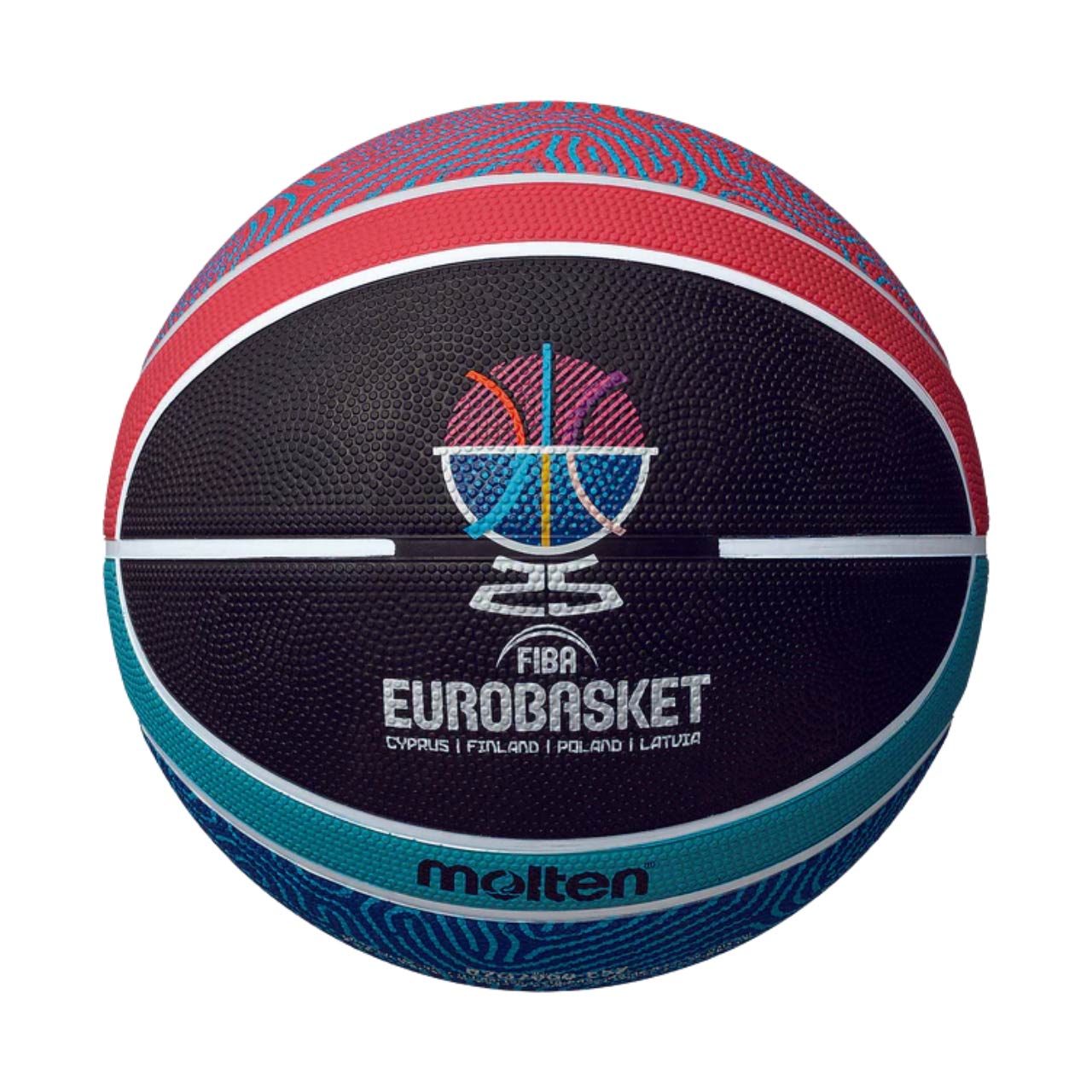 Basketbola bumba MOLTEN FIBA REPLIKA B7G2000-E5Z