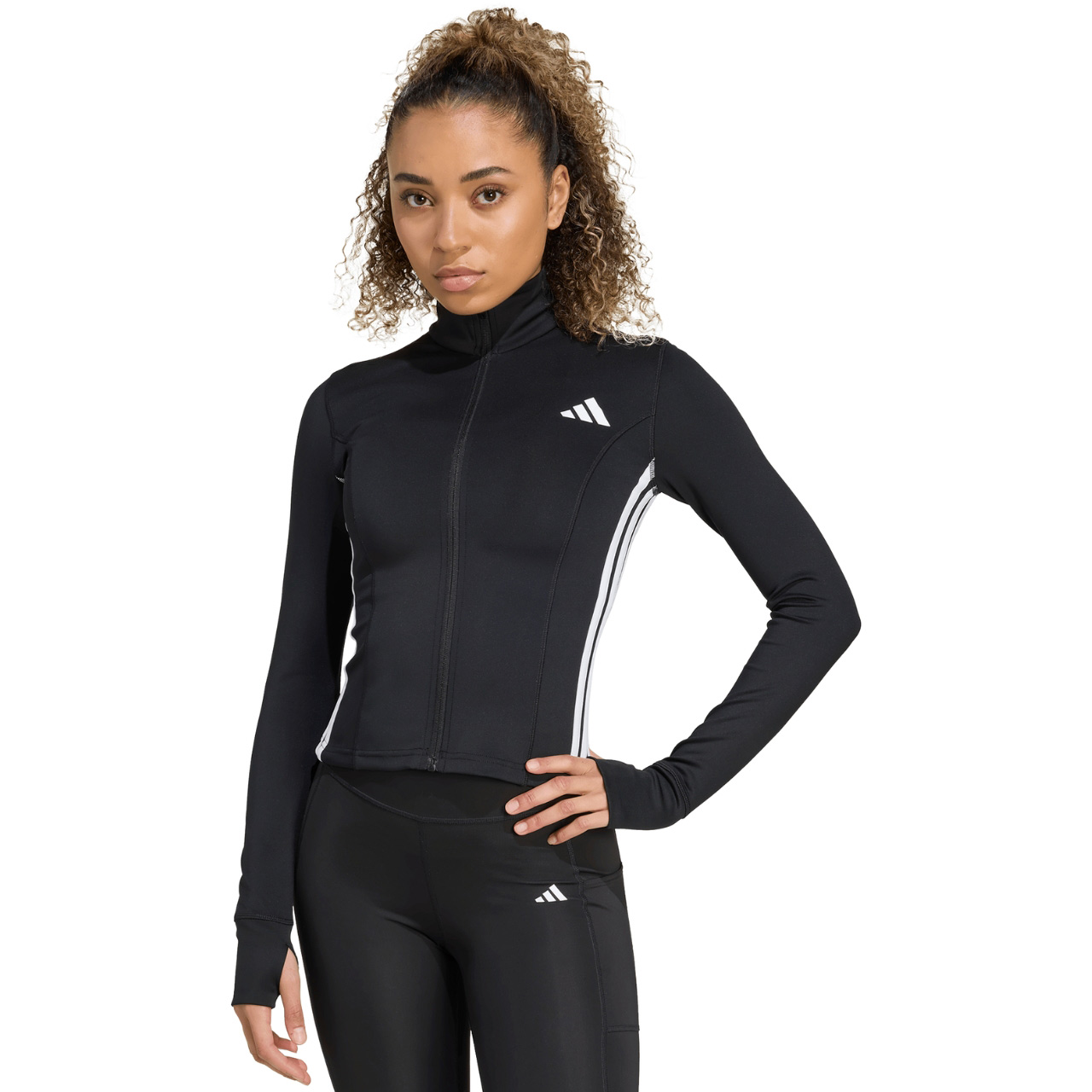 Sieviešu džemperis ADIDAS WORKOUT ESSENTIALS 3-STRIPES
