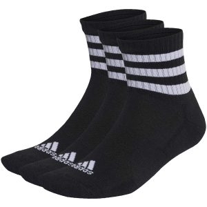 Sporta zeķes ADIDAS 3-STRIPES MID-CUT, 3 pāri